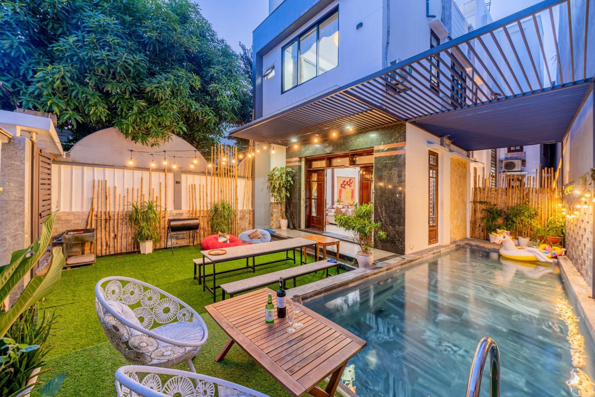Hm Villa - Free Pick-Up My Khe Beach Danang Exterior photo